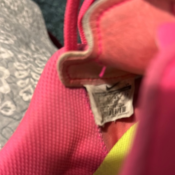 Nike Pink and Yellow Athletic Shoes - Picture 11 of 12